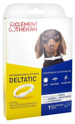 Clément Thékan Deltatic Medicated Collar for Very Small Dogs (to use before the end of 10/2021)
