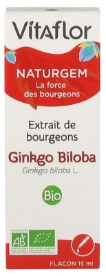 Vitaflor Naturgem Extrait de Bourgeons de Ginkgo Biloba Bio 15 ml