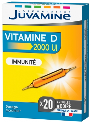 Juvamine Vitamin D 20 Ampullen