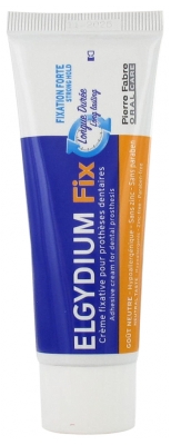 Elgydium Crème Fixative pour Prothèses Dentaires 45 g - Goût : Goût Neutre
