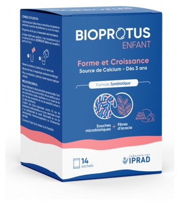 Laboratoires IPRAD Bioprotus Enfant Forme et Croissance 14 Sachets