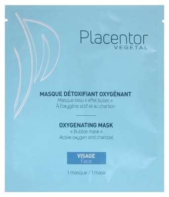 Placentor Végétal Masque Visage Détoxifiant Oxygénant 20 ml