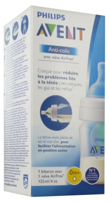 Avent Anti-Colic AirFree Ventil Baby Bottle 125ml 0 Month and +