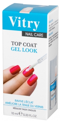 Vitry Nagelverzorging Top Coat Gel Look 10 ml