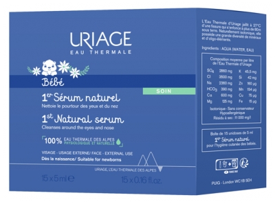 Uriage 1st Natural Serum 15 x 5 ml