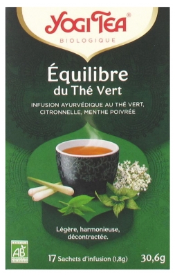 Yogi Tea Vihreän Teen Tasapaino Luomu 17 Pussia
