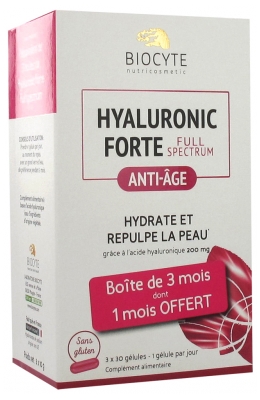 Biocyte Hyaluronic Forte Full Spectrum 3 x 30 Capsules
