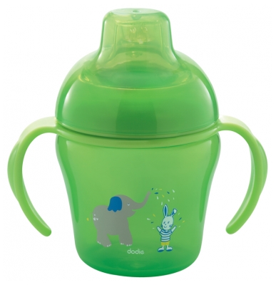 Dodie Training Cup 200ml 6 Months and + - Colour: Green