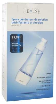 Healse Desinfektionsmittel- und Viruzid-Lösungsgenerator Spray Format 80 ml