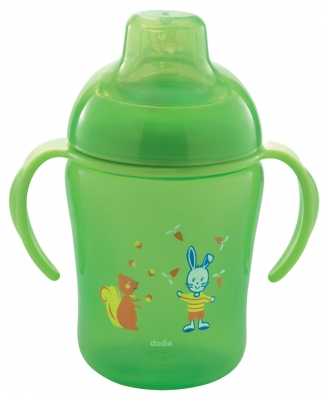 Dodie Training Cup 300ml 12 Months and + - Colour: Green