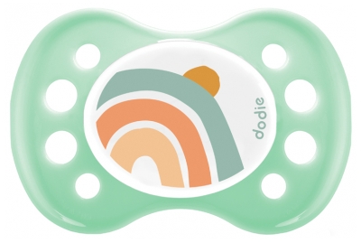 Dodie Symmetrical Soother 0-6 Months N°A95 - Model: Rainbow