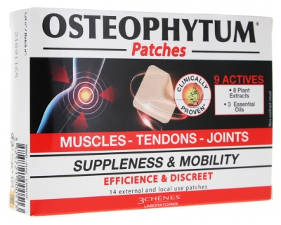 Les 3 Chênes Osteophytum 14 Patchs