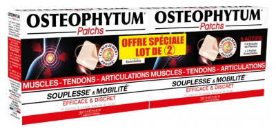 Les 3 Chênes Osteophytum Patches 2 x 14 Patches