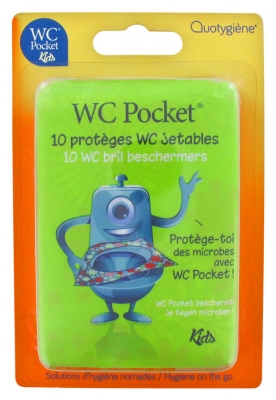 WC Pocket Kids 10 Lunettes de WC Jetables