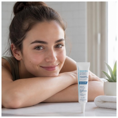 Ducray Keracnyl Gel de Secado de Botones Stop 10 ml