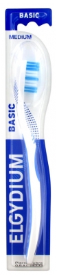 Elgydium Basic Medium Toothbrush - Colour: Blue 1