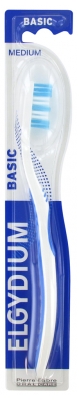 Elgydium Basic Medium Toothbrush - Colour: Blue 2