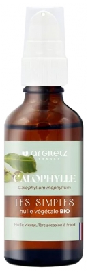 Argiletz Huile Végétale de Calophylle (Calophyllum inophyllum) Bio 50 ml