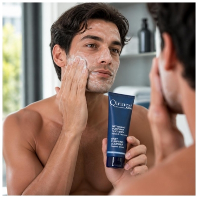 Qiriness Men Päivittäinen Puhdistava Puhdistusaine 125 ml