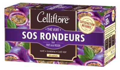Celliflore Green Tea SOS Roundness 25 Sachets