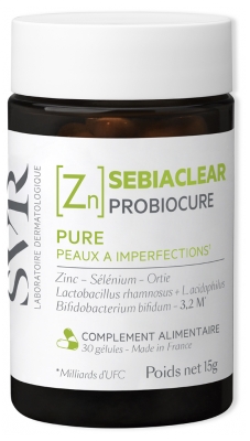 SVR Sebiaclear Probiocure Pure Peaux à Imperfections 30 Gélules