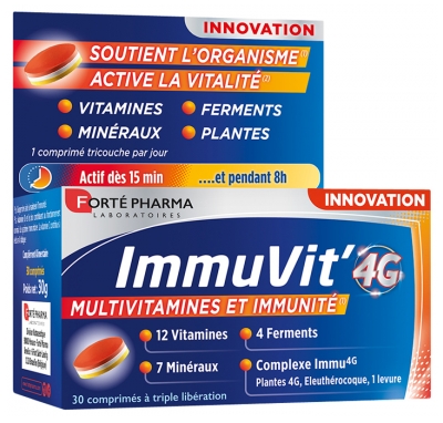 Forté Pharma ImmuVit' 4G 30 Tablets