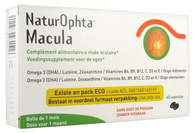 Horus Pharma NaturOphta Macula 60 Capsules