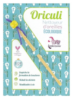 Lamazuna Oriculi Nettoyeur d'Oreilles Écologique - Couleur : Jaune
