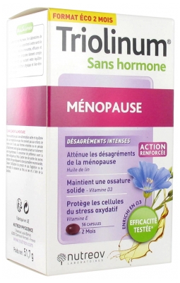 Nutreov Triolinum Sin Hormonas Menopausia 56 Cápsulas