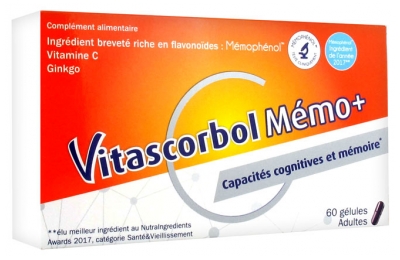 Vitascorbol Mémo+ 60 Capsules