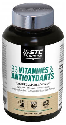 STC Nutrition 33 Vitamine & Antioxidantien 90 Pflanzliche Kapseln