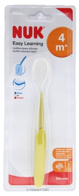 Nuk Easy Learning Cuillere Douce Silicone 4 Mois Et