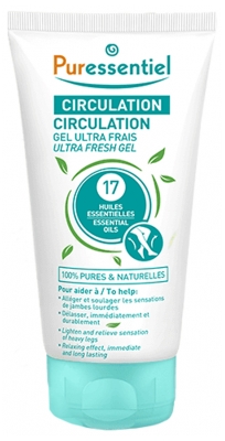 Puressentiel Circulation Ultra Fresh Gel with 17 Essential Oils 125ml