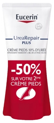 Eucerin UreaRepair PLUS Repair Feet Cream 10% Urea 2 x 100ml