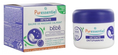 Puressentiel Entspannender Massage-Balsam Beruhigendes Baby 30 ml