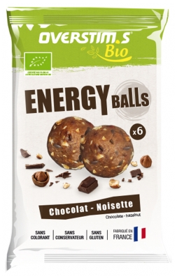Overstims Energy Balls Organic 6 Bites