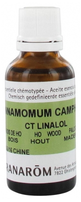 Pranarôm Huile Essentielle Bois de Hô (Cinnamomum camphora ct linalol) 30 ml