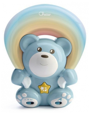 Chicco First Dreams Rainbow Bear 0 Months and + - Colour: Blue