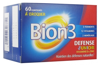 Bion 3 Défense Junior 60 Comprimés à Croquer