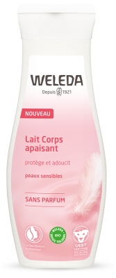 Weleda Lait Corps Apaisant Sans Parfum 200 ml
