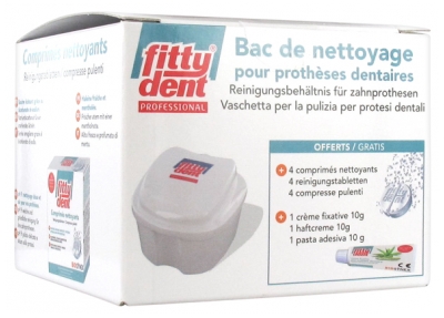 Fittydent Professional Cleaning Bin for Dentures