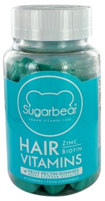 Sugarbearhair Hair Vitamins 60 Gums