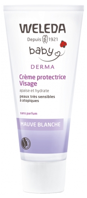 Weleda Baby Derma Viso Protettivo con Malva Bianca 50 ml