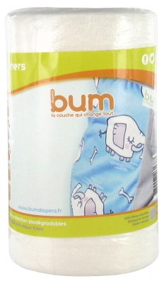 Bum diapers Voiles de Protection Biodégradables Rouleau de 100