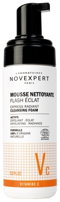 Novexpert Flash Radiance Cleansing Foam Organic 150 ml
