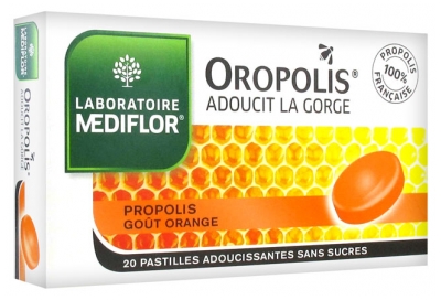 Médiflor Oropolis Softening Lozenges for the Throat 20 Lozenges