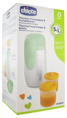 Chicco Thermal Food Holder & Bottle 0 Month and +