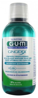 GUM Gingidex Denní prevence Ústní voda 300 ml
