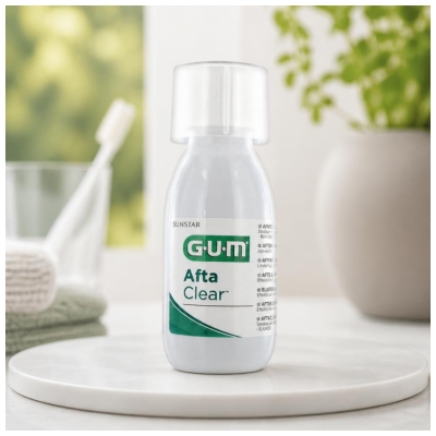 GUM Afta Clear Mouthwash 120ml