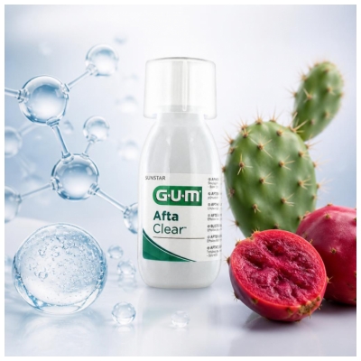 GUM Afta Clear Mouthwash 120ml